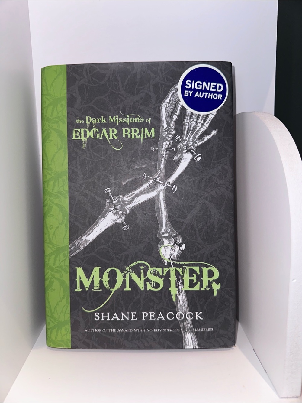 Signed Shane Peacock Monster HC Edgar Brim